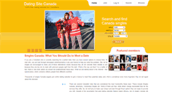 Desktop Screenshot of dating-site.ca